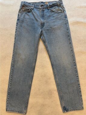 1994 Vintage Levi's 505 Straight Orange Tag Actual Fit 34X31 Read Descriptio